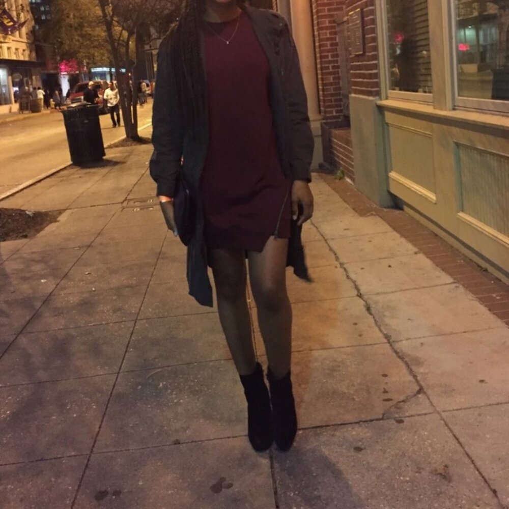 Asymmetric Zip Dress!